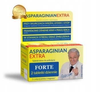 ASPARAGINIAN EXTRA MAGNEZ POTAS SKURCZ x50 tabl.
