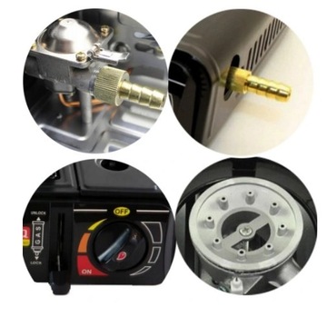 PRZENOŚNA MAŁA KUCHENKA GAZOWA SAMOCHODOWA +4 GAZY