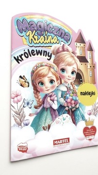 Magiczna kraina. Królewny z naklejkami