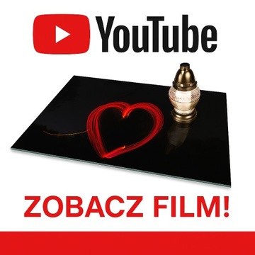 Подставка для свечей, закаленное стекло, узор ЧЕРНЫЙ МРАМОР, 80х52см