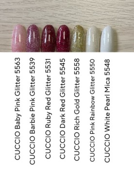 CUCCIO Титановая пудра для маникюра 5563 - 14г