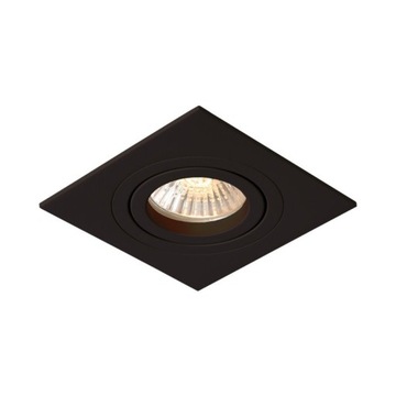 Oczko Metis oprawa podtynkowa 1xGU10 czarna LP-2780/1RS BK nowoczesny, klas