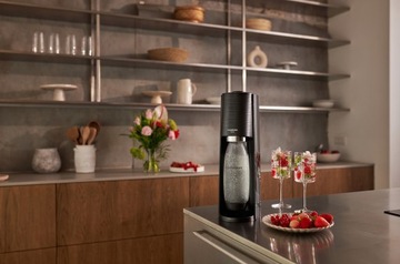 ВОДОНАСЫТИТЕЛЬ SODASTREAM TERRA | БУТЫЛКА 3x 1л + 2x 0,5л + КАРТРИДЖ + СИРОПЫ