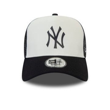 Czapka New Era MLB New York Yankees Biała Czarna Trakerka