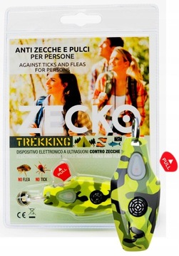 ZECKO ELEKTRONICZNY ODSTRASZACZ KLESZCZY DLA LUDZI