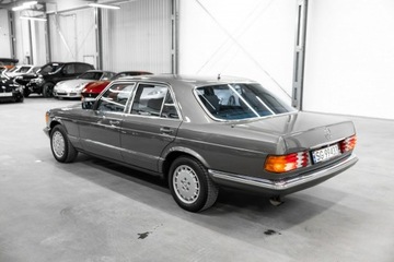 Mercedes Klasa S W126 Sedan 2.8 SE,SEL 185KM 1983 Mercedes S 280 Stan Kolekcjonerski. Klimatyzacja., zdjęcie 12