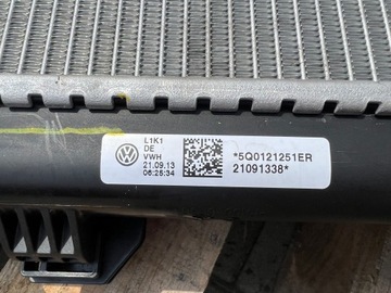 Комплект водяного радиатора AUDI VW SEAT SKODA ОРИГИНАЛ