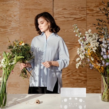 Белая свадебная лента 15 см.