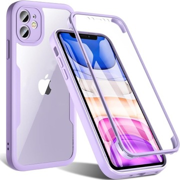 ETUI PANCERNE 360 DO IPHONE 11 SILIKON TPU OCHRONA APARATU CASE