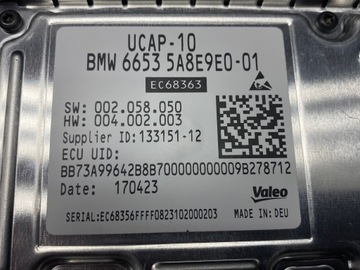 Sterownik automatycznego parkowania BMW 5A8E9E0