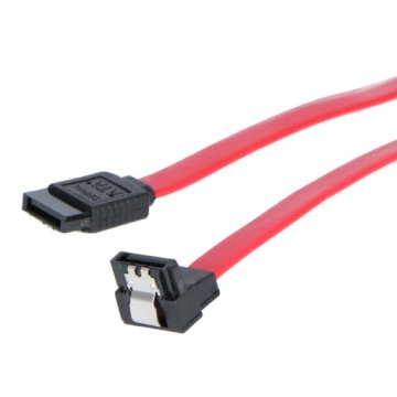 Silver Monkey Kabel SATA III, kątow, 0,3m czerwony