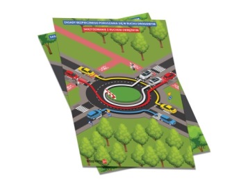 Komplet plansz wymaganych przy kontroli OSK