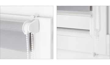 Рулонная штора «день и ночь», готовая и сложенная, 83x220 DecoDesign