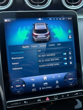 Mercedes Klasa C W206 2022 MERCEDES-BENZ C 200 4MATIC | AMG Premium | Polski Salon | FAKTURA VAT 23%, zdjęcie 33