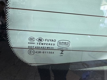MERCEDES TŘÍDA A W169 2004- SKLO (OKNO) ZADNÍ NOVÁ