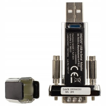 Конвертер DIGITUS USB-адаптер RS232 Prolific 2303