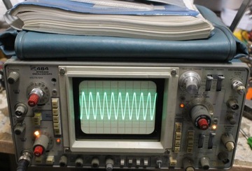 TEKTRONIX 464 Осциллограф 2 x 100 МГц + аксессуары + руководство