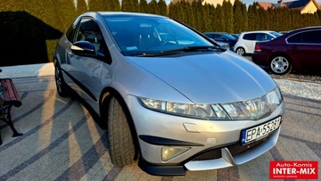 Honda Civic VIII Hatchback 3d 2.2 i-CTDi 140KM 2007 Honda Civic 2,2 D Zarejestrowany TYPE S 2.2 Diesel 140KM, zdjęcie 1