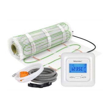 Mata grzejna grzewcza pod płytki zestaw 8m2 100W/m2 Warmtec DSE-80/T538