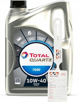 TOTAL 10W40 7000 D 5 Моторное масло