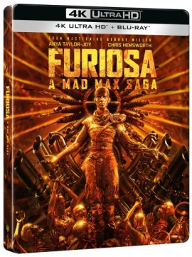 Furiosa. Saga Mad Max. Steelbook. 2 Blu-Ray 4k