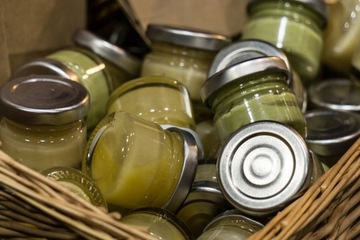 Słoik Słoiki szklane 30ml Wieczka Naklejki + Juta 60 szt. PREZENT Wesele