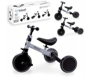 Rower 3w1 biegowy trójkołowy jeździk Kidwell Pico