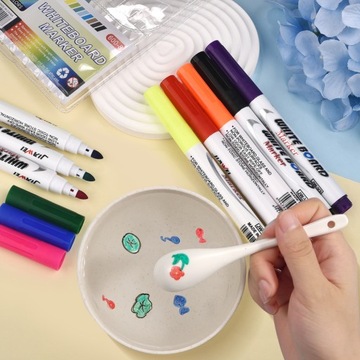 Водные маркеры для рисования на воде + ложка, 11 цветов, набор маркеров XXL