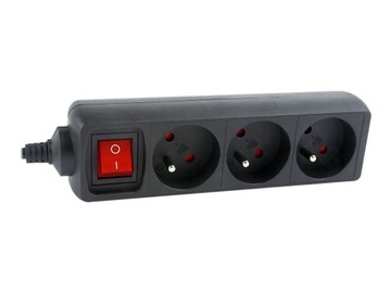 Удлинитель питания ENERGENIE EG-PSU3F-01 (3 x Тип E