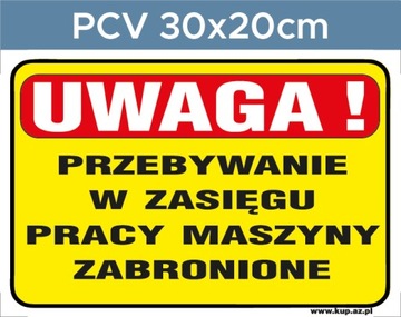 Tabliczka BHP przebywanie zabronione #142 30x20cmP