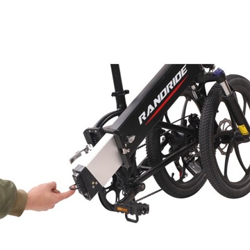 Rower Elektryczny Składany 500W 48V 2023 Najnowszy