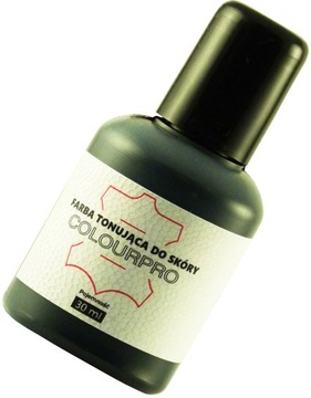 FARBA COLOURPRO DO SKÓRY BUTÓW CZARNY 30ml