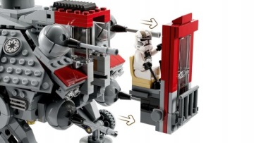 Конструктор Bricks Star Wars 75337 Шагающая машина AT-TE