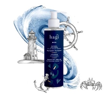 HAGI Żel do mycia twarzy Ahoj Kapitanie 200 ml