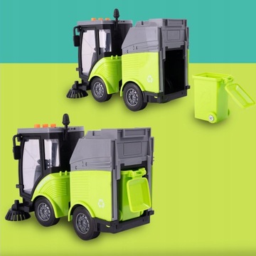 МУСОРОМЕТАЛЬНАЯ МАШИНА ECO LED + Звук