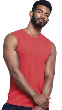 Сертифицированная хлопковая майка, белая, 2XL