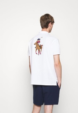 Koszulka polo męska z logo Polo Ralph Lauren L