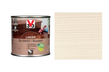 V33 Lakier Do Mebli i Boazerii Biała Mat 0,25L