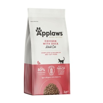 Applaws Cat Chicken Duck Kaczka 2kg Karma dla kota