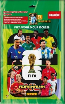 FIFA World Cup 2026 AXL - Mega Zestaw Startowy KARTY ADRENALYN XL