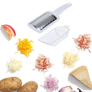 Терка для овощей с ручкой и контейнером CARINA