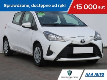 Toyota Yaris III Hatchback 5d Facelifting 2017 1.5 Dual VVT-iE 111KM 2018 Toyota Yaris 1.5 Dual VVT-i, Salon Polska, GAZ