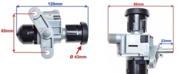 ПЕРЕКЛЮЧАТЕЛЬ ЗАЖИГАНИЯ YAMAHA NEOS OVETTO НОВЫЙ 5ADH25010100 F102