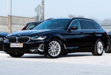 BMW Seria 5 G30-G31 Touring Plug-In 2.0 530e 292KM 2022 BMW 530e 292ps Luxury HUD Lasery 360° ACC 4xKlima Skóra HiFi Blis Keyles 18, zdjęcie 29