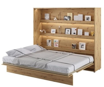 Półkotapczan BED CONCEPT BC-14 160x200 dąb artisan