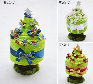 ОРИГИНАЛЬНЫЙ РОЖДЕСТВЕНСКИЙ ПОДАРОК ​​Красивый набор полотенец