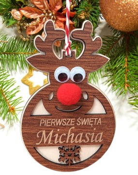 безделушка-олень с названием MOVING EYES * 10х15см