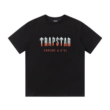 Oryginał Haft Koszulka Męska TRAPSTAR LONDON T-SHIRT Najlepsza Jakość