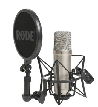 RODE NT1-A КОНДЕНСАТОРНЫЙ ПРОВОДНОЙ СТУДИЙНЫЙ МИКРОФОН, СЕРЕБРЯНЫЙ