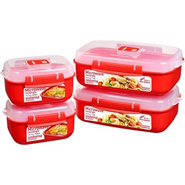 Sistema microwave pojemniki do mikrofali 2 szt. duże